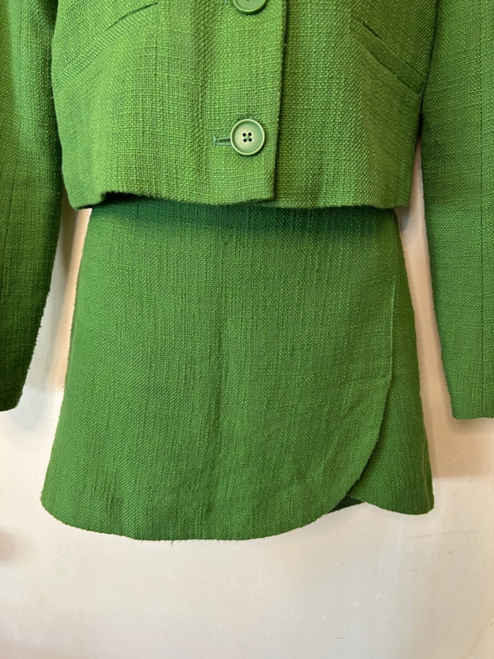 Abercrombie & Fitch Grass Green Two-Piece Skort Set size S - Picture 4 of 15